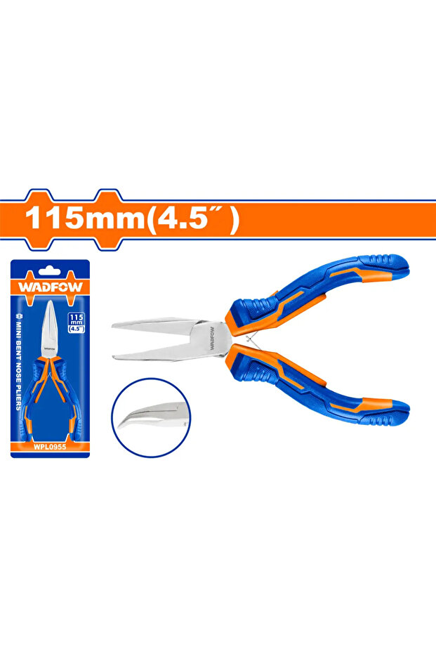 4.5" (115mm) Angled Head Electronic Pliers - WPL0955