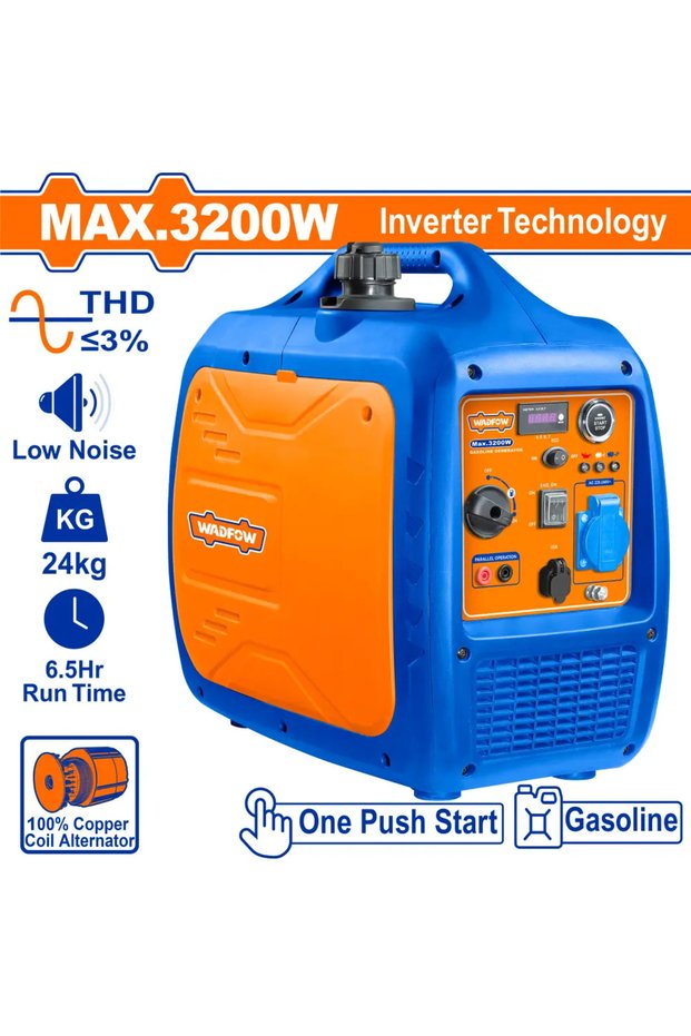 مولدة كهرباء بنزين إنفرتر 3200 واط — WGEAS032D-58