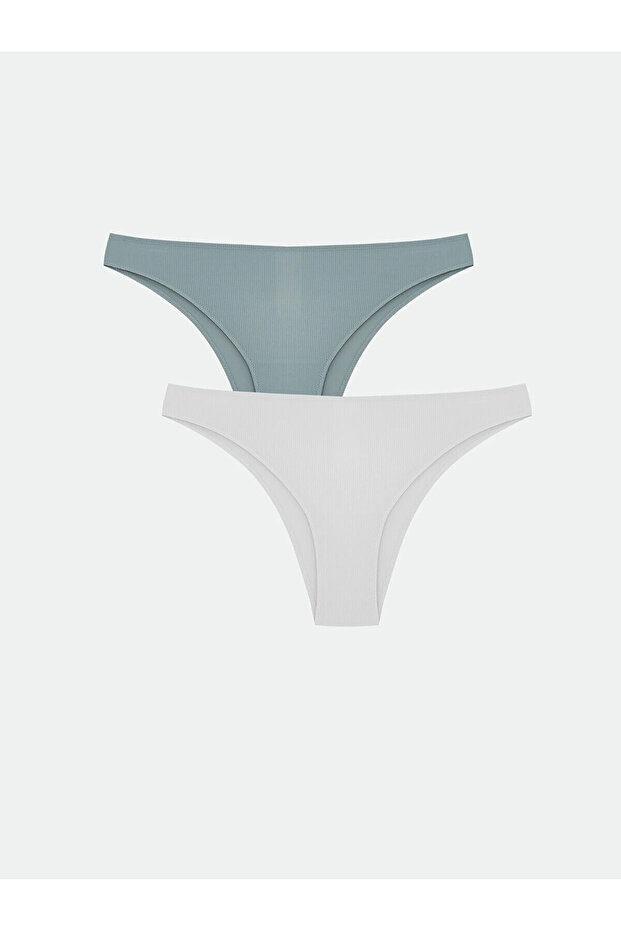 Peak New Season Plain Brazilian Panties 2-Pack