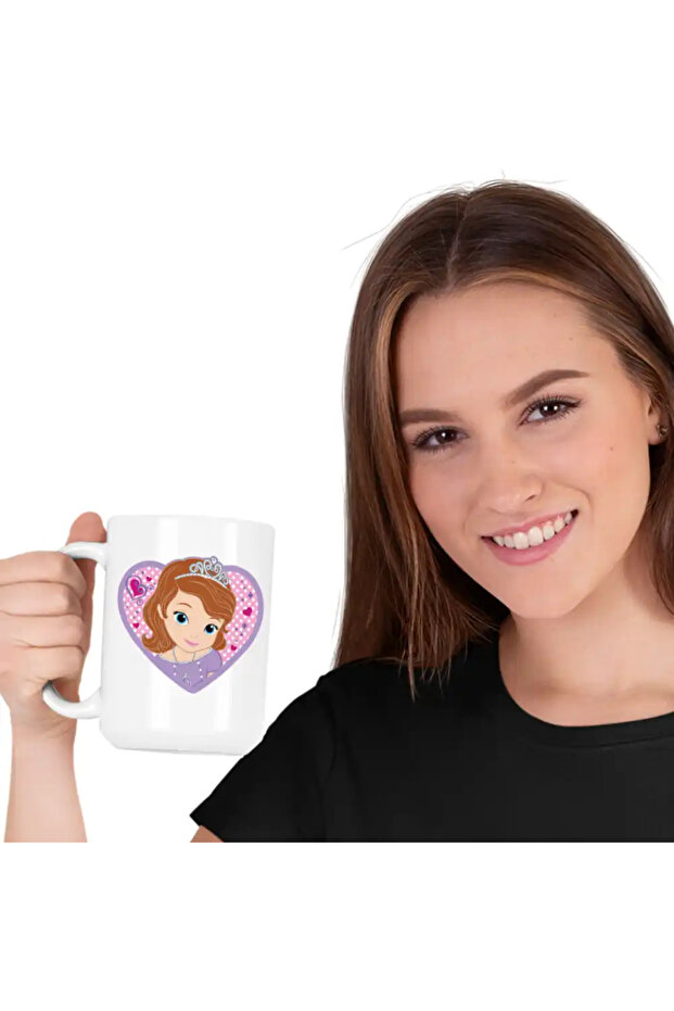 Sofia The First Heart Drawing Mug - 4