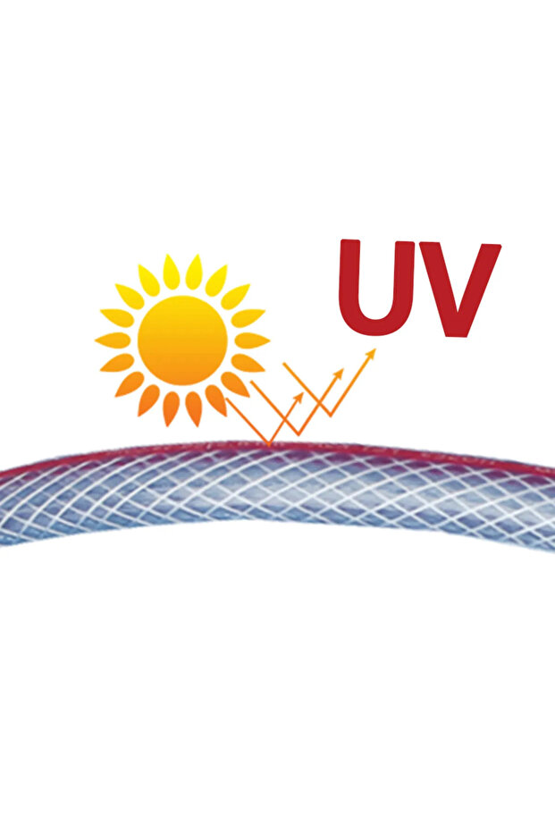 أنبوب بلاستيكي للحديقة مع وصلة 25 متر ونصف - 5