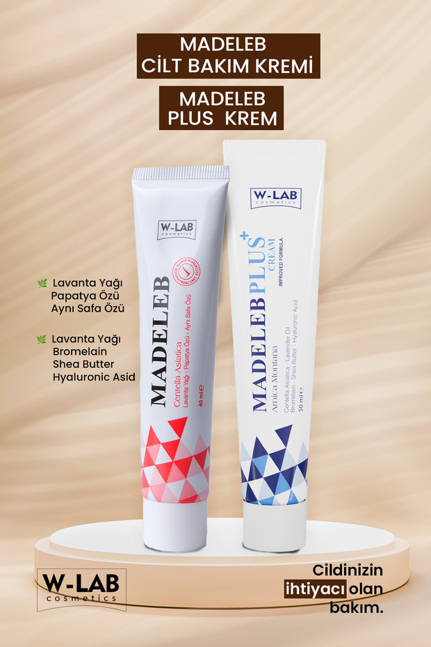 Madeleb Krem 40 ml ve Madeleb Plus Jel  50 ml Set - 1