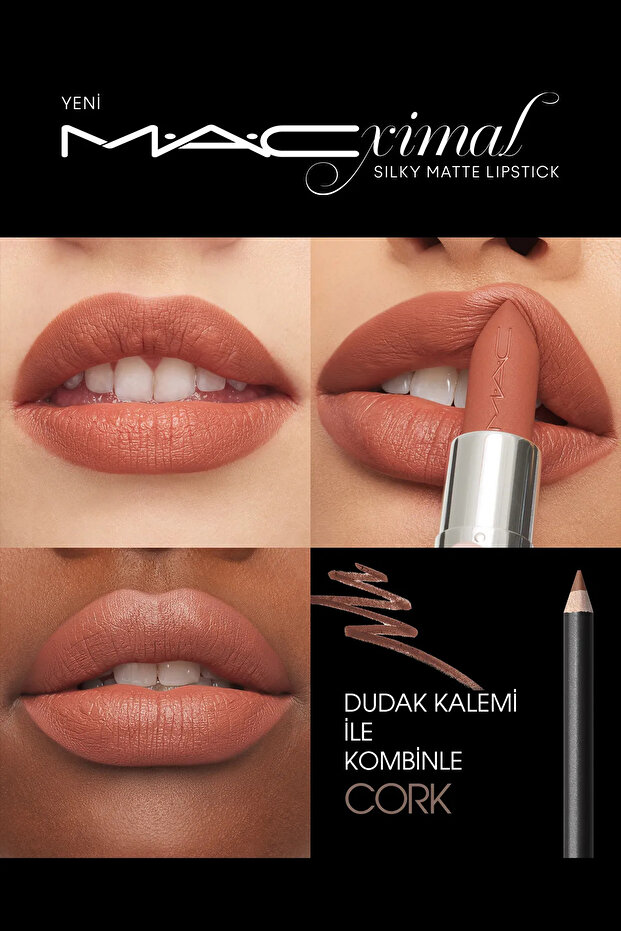 MACximal Mini Mac Silky Matte Lipstick - Warm Teddy 1.8g - 4