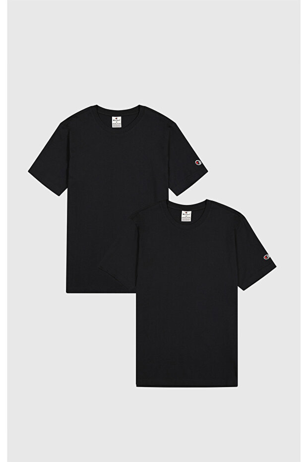 Icons 2 Pack Ss Tee Black Men's T-Shirt-220267-Kk001