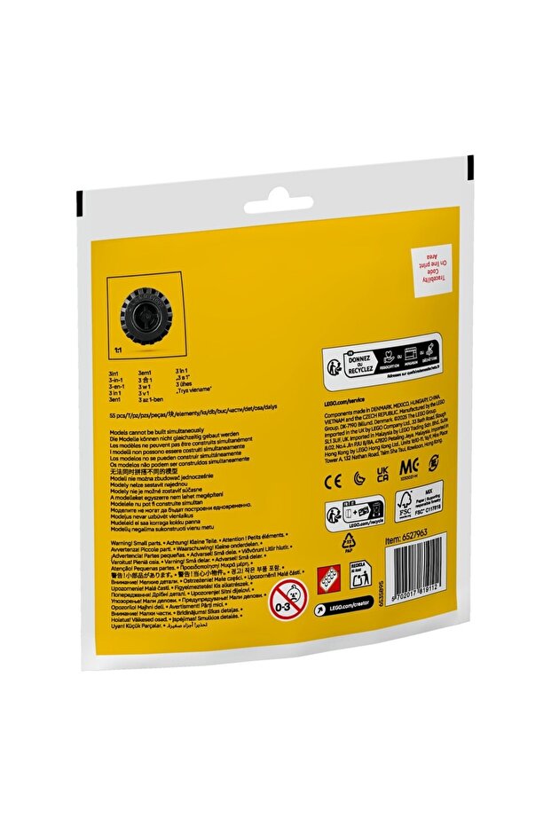 30691 Creator Mini Dönüştürülebilir Canavar Kamyon - 4