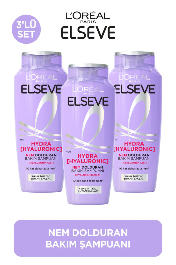 Hydra [hyaluronic] Nem Dolduran Şampuan 300 Ml 3'lü Set - 1