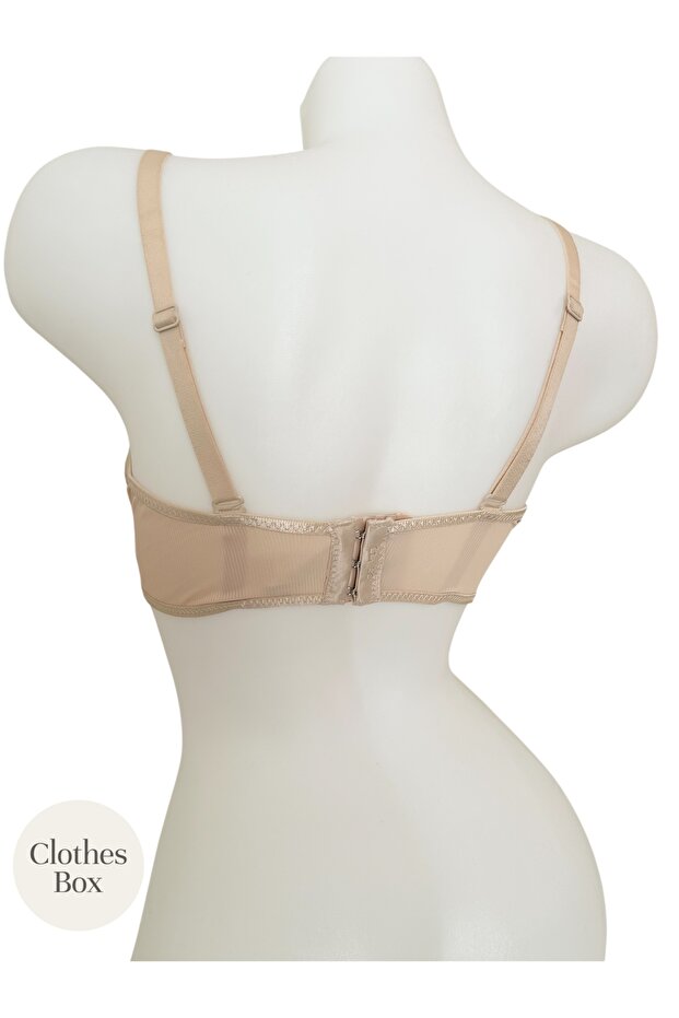 No Padding Empty Cap No Underwire Soft Bra - 2