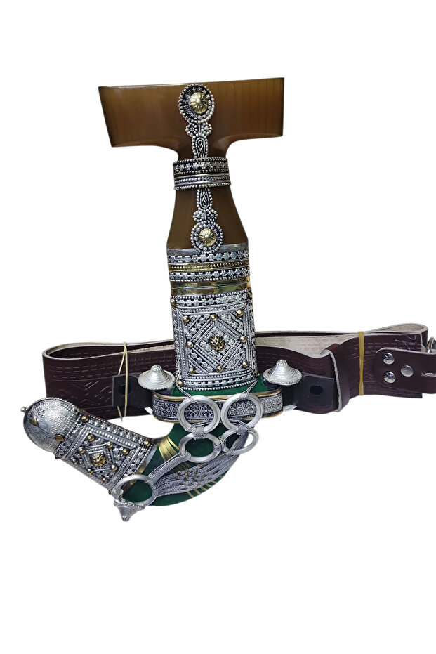 خنجر جنبيه مطرز - 3