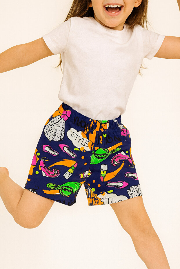 Cotton Lovely Girl's Shorts