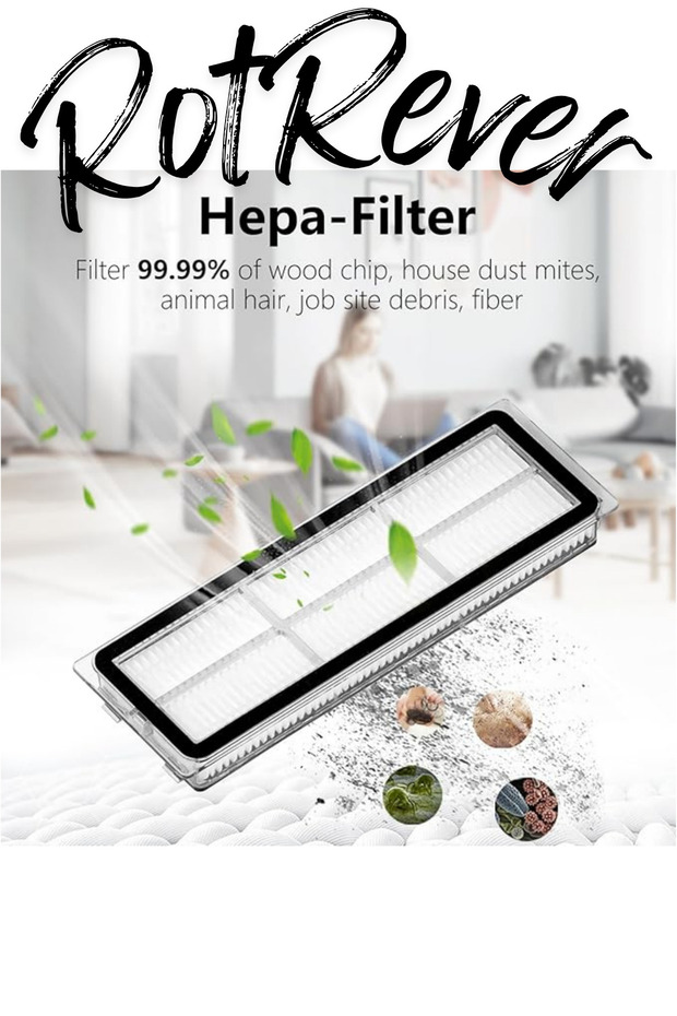 Dreame D10 Plus,D10 Plus Gen 2,L10 Plus,Z10 Pro Uyumlu 2 Ad.Filtre,1 Ad.RotRever Bez Seti-3 Parça - 8