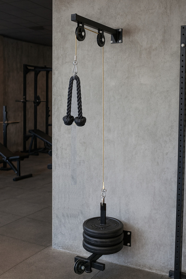 Duvar Tipi Çok Fonksiyonlu Lat Pulldown & Row İstasyonu - 1