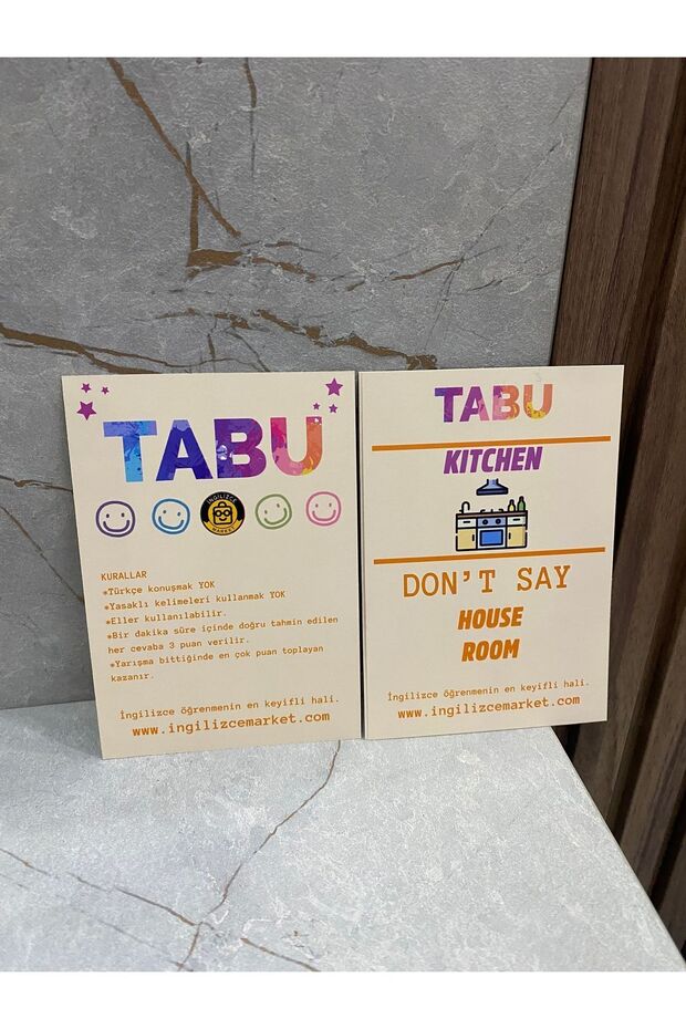 İngilizce Tabu - 3