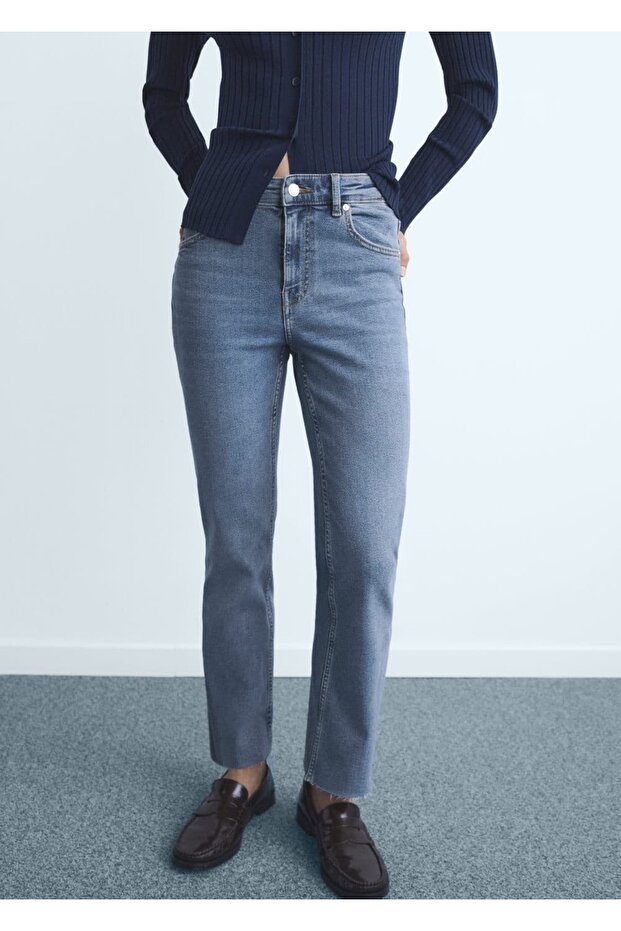 Sienna flare crop jean pantolon - 1
