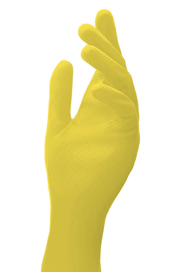 Trend Bulaşık Eldiveni Orta Boy Üçlü Set - 3