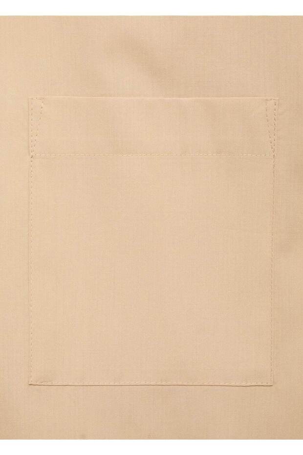 Kısa kollu oversize gömlek - 7