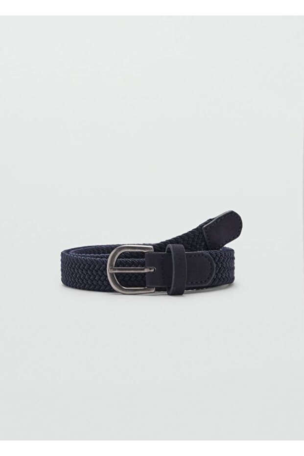 Örgü desenli elastik kemer - 2