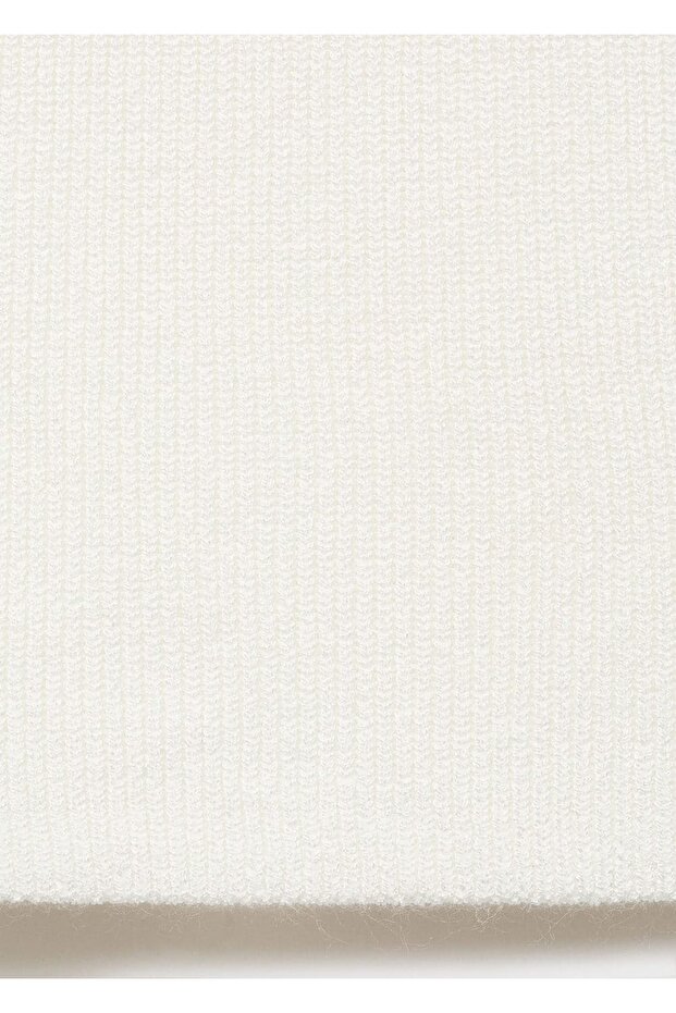 Kontrast şeritli triko bluz - 7