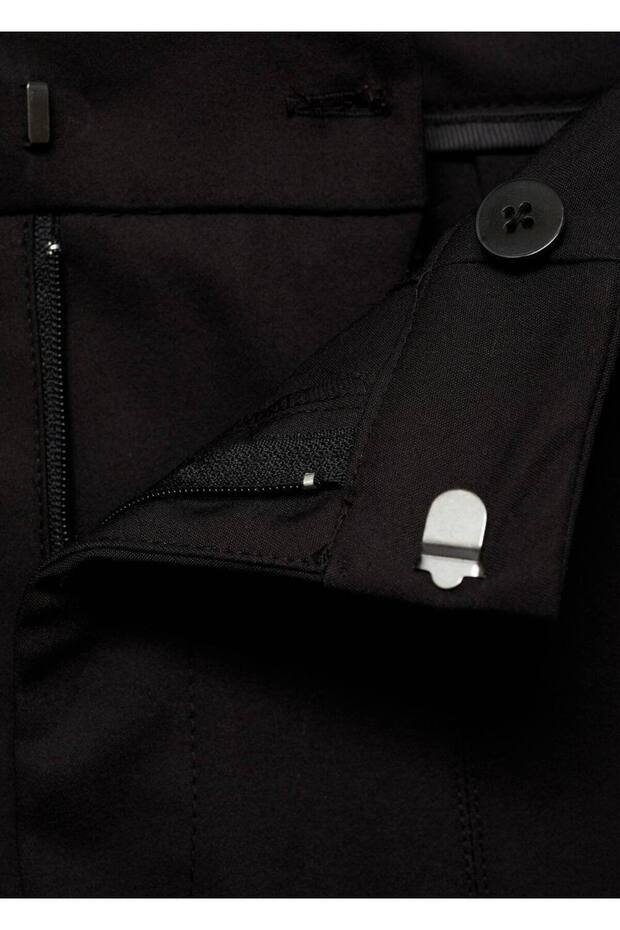 Cropped skinny pantolon - 5