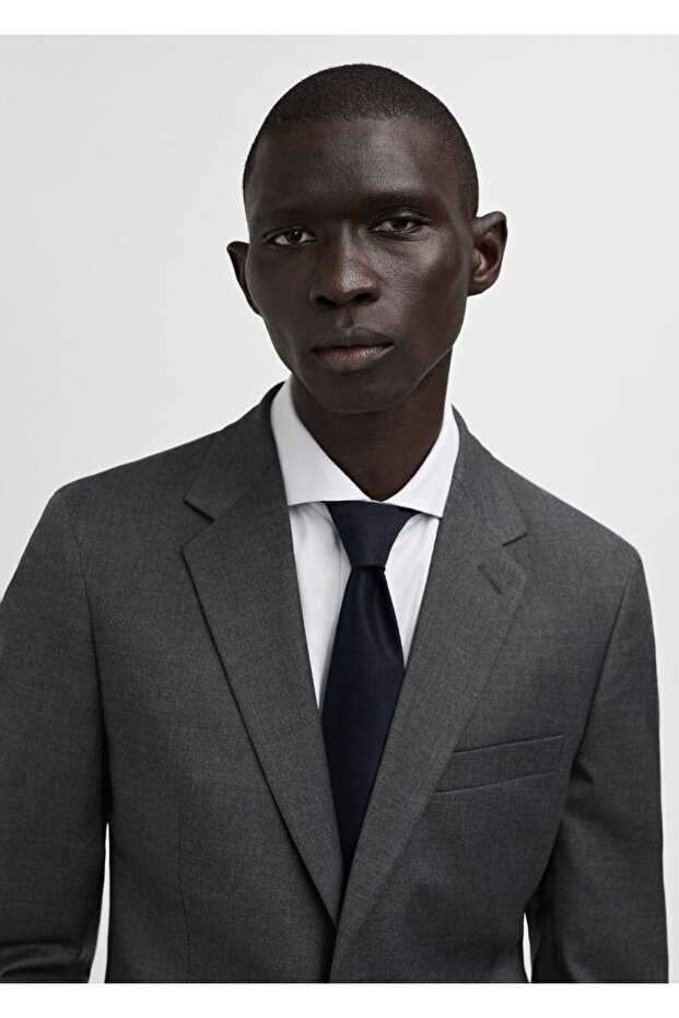 Slim fit Milan kumaş blazer ceket - 6