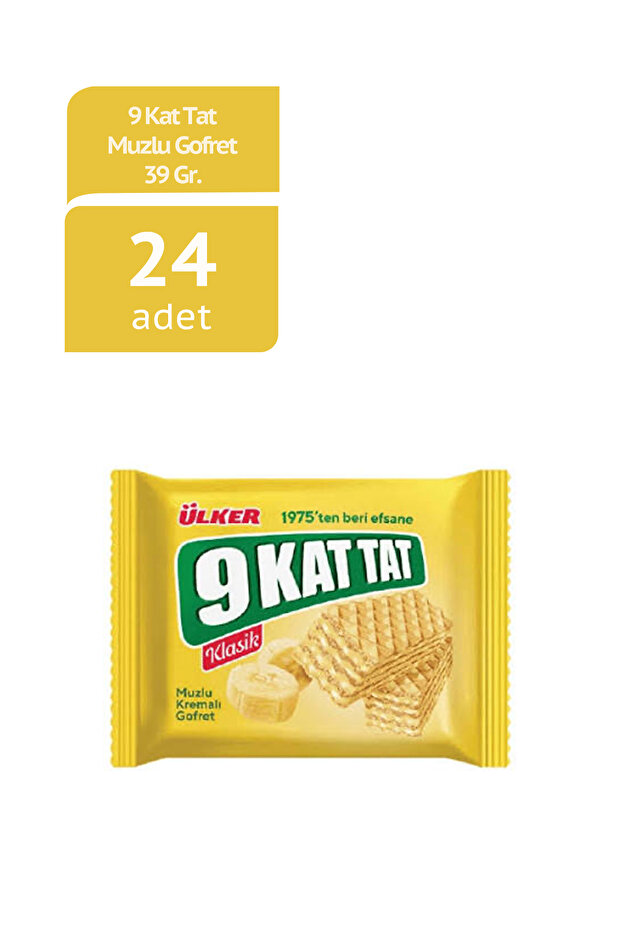 9 KAT GOFRET MUZLU 39 GR - 1