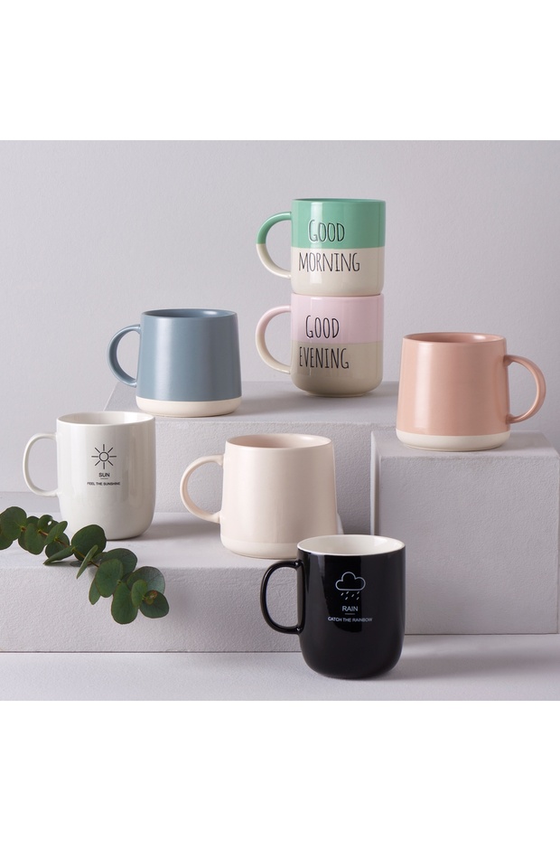 Alive Stoneware 430 ml Kupa Bej - 2