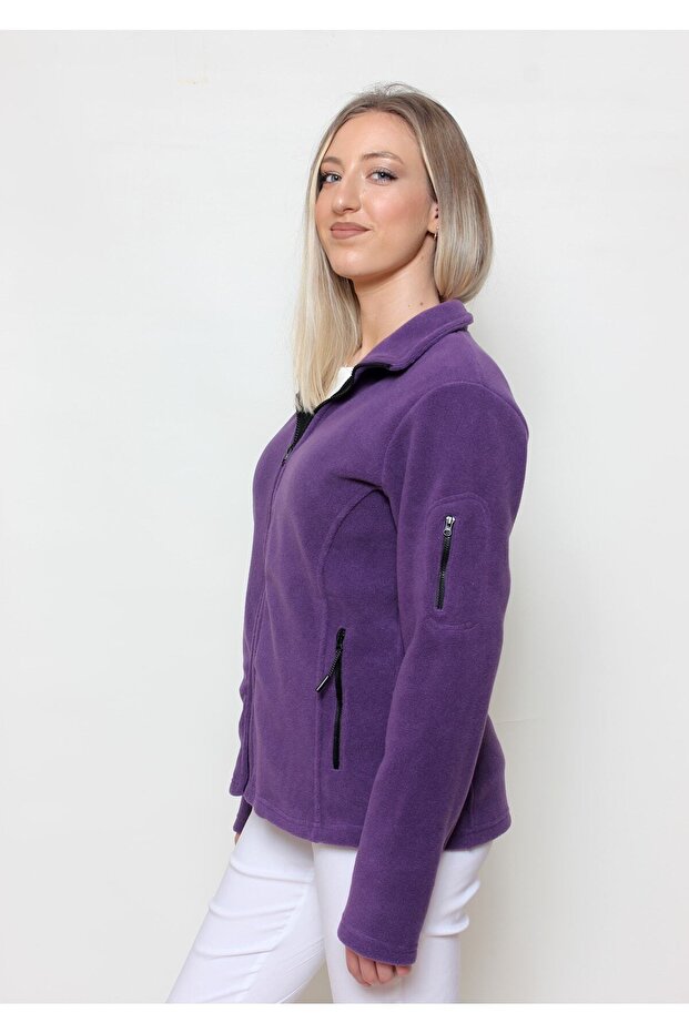 Kadın Polar Hırka - 5