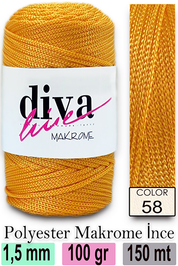 ديفا مكرامية الخيط 58 - 1