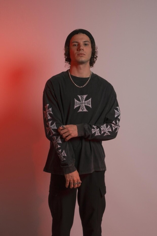 Chopper ''in Flame'' Uzun Kol T-shirt - 5