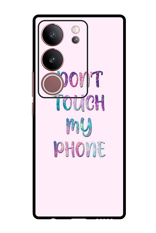 Protective Case Anti Scratch Shock Proof Bumper Cover For Vivo V29 - V29 Pro Dont Touch My Phone