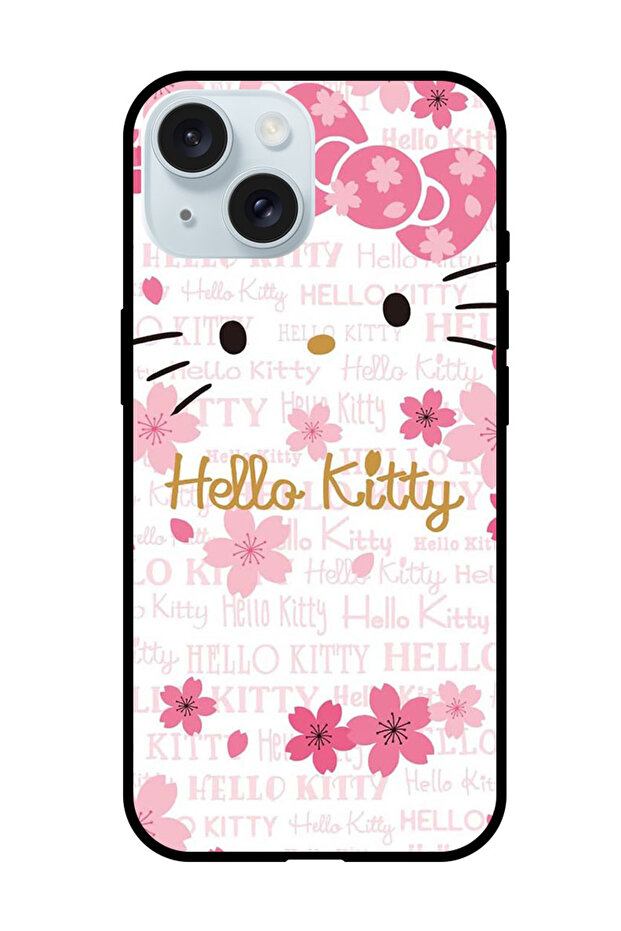 Protective Case Anti Scratch Shock Proof Bumper Cover For iPhone 15 Hello Kitty