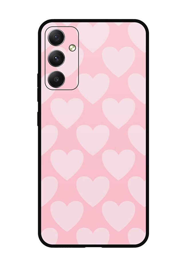 Protective Case Anti Scratch Shock Proof Bumper Cover For Samsung Galaxy M34 5G Pink Hearts