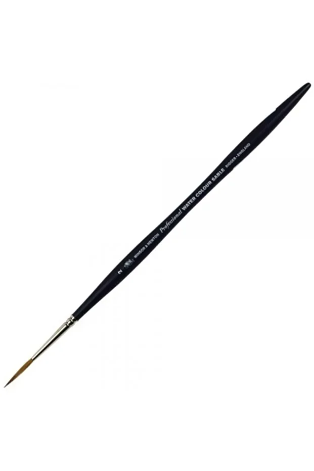 Winsor & Newton Professional Kolinsky Kısa Saplı Samur Yuvarlak Fırça No:2 - 2