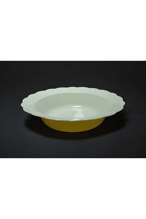 Mika Tabak& Parti Tabak&parti Mika Tabak & Doğum Günü Tabak & Plastik Çorba Tabak/kase 19 Cm 6 Adet - 4