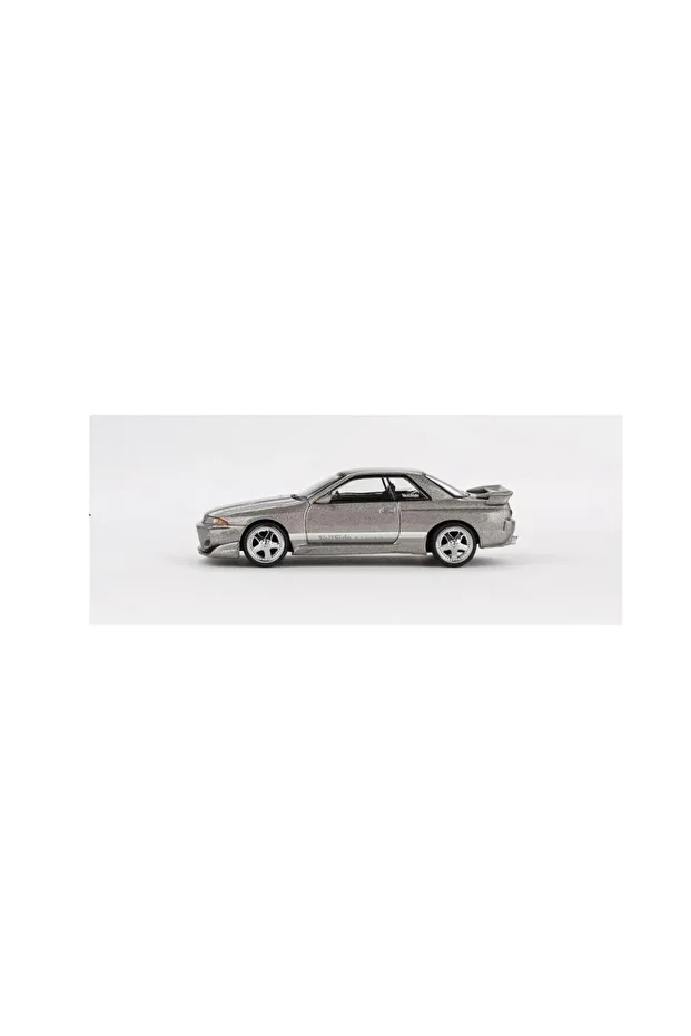 971 Nissan Skyline GT-R(R32) Veilside Combat C-I Gri 1/64 Model Araba - 1