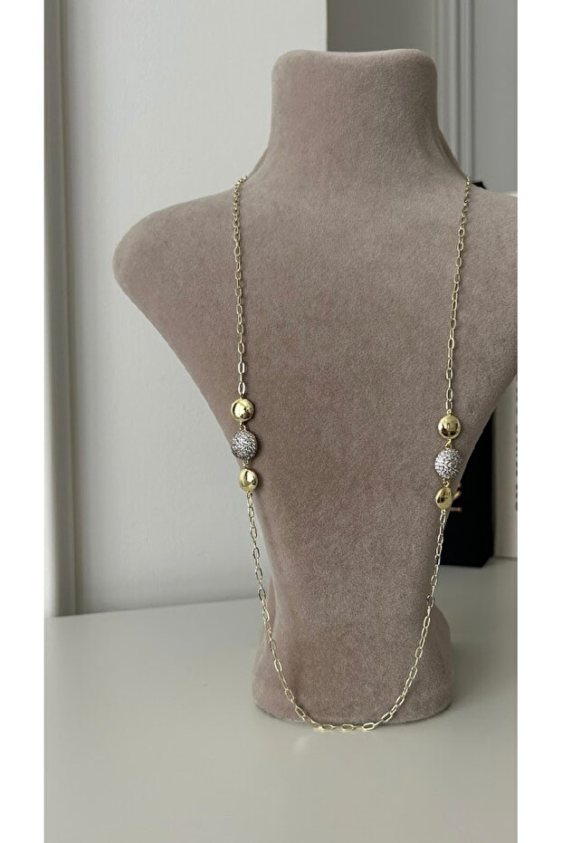 Brand equivalent custom design paper clip chain zircon stone necklace