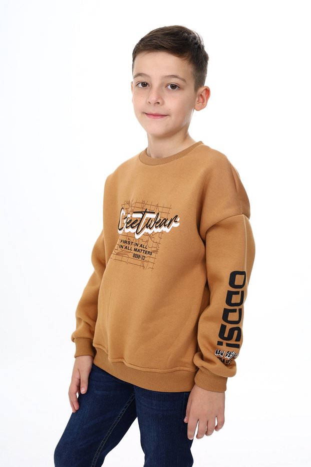 Boy's Printed Sweatshirt