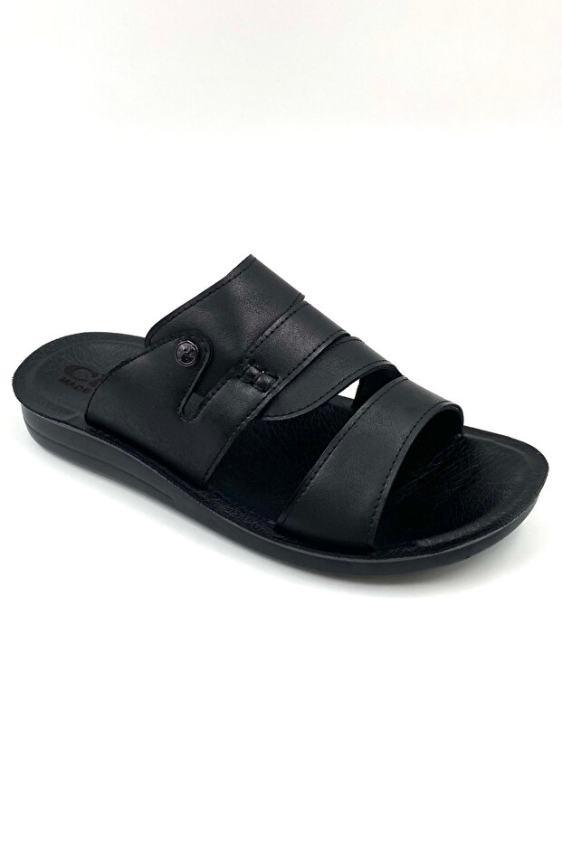 Size 48,.....,40 Men's Slippers Soft Comfort Dayanklı Bağ Garden Daily Wear