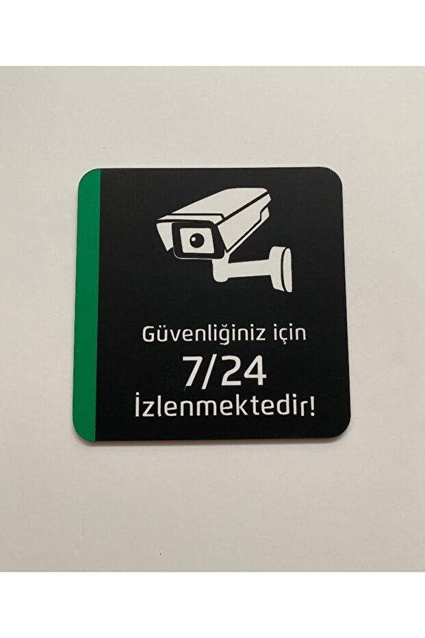 Self-Adhesive Security Camera Warning Sign - 2