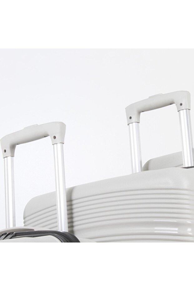 PP ÇİZGİLİ BAVUL 3'LÜ SET - 5