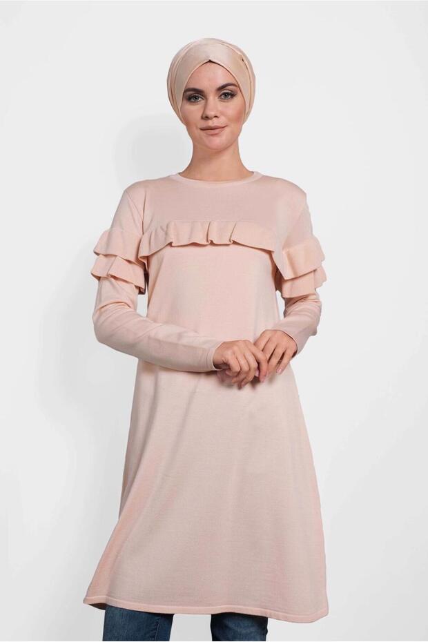 FIRFIRLI TRİKO TUNİK  40003 - 1