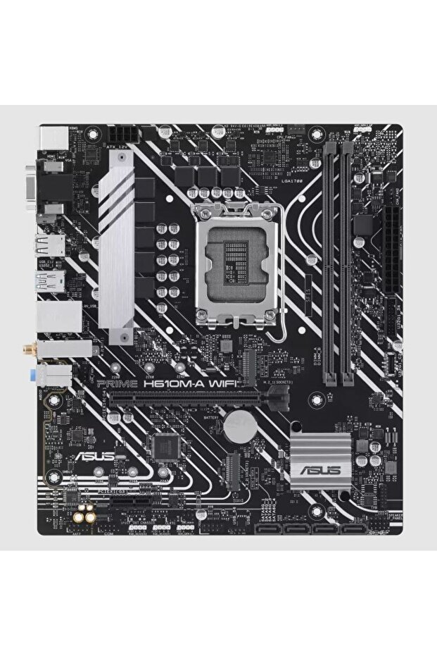 PRIME H610M-A WIFI H610 DDR5 Vga GLan mATX HD DP M2 RGB US3 1700p Anakart - 3