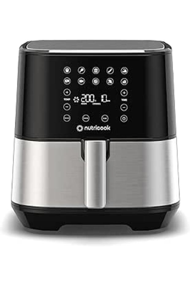 Air Fryer 2, 1700 Watts, Digital Control Panel Display, 10 Preset Programs, 5.5L, Brush SS/Black - 8