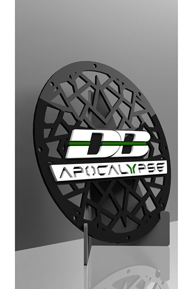 DB Apocalyps Yazılı 20cm Midrange Kapağı - 2 Adet - 4