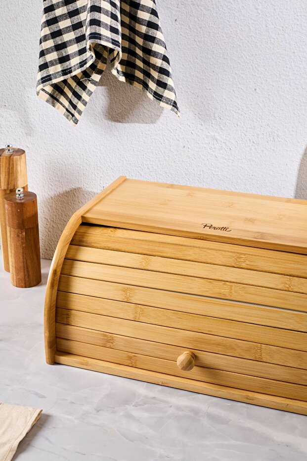 STD Grazia Bambu Demonte Ekmek Dolabı - 4