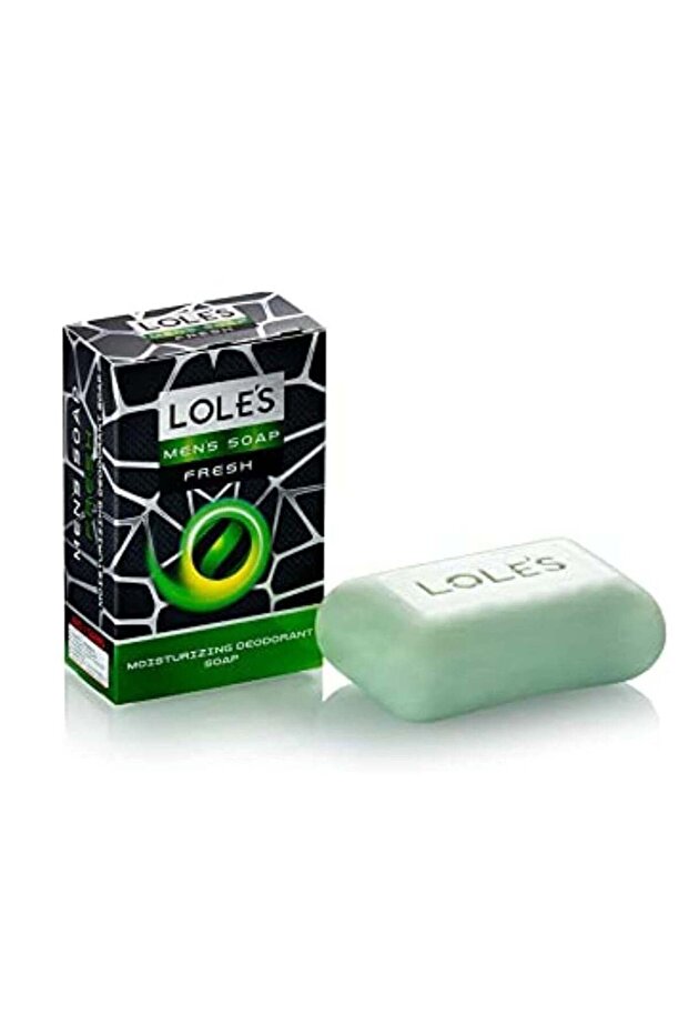 Men's Soap Fresh, Moisturizing Deodorant Soap, Detox & Deep Cleansing, 150g