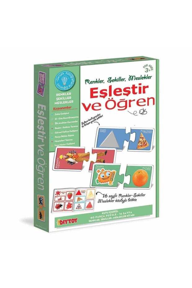 Eşleştir ve Öğren Meslekler - 1