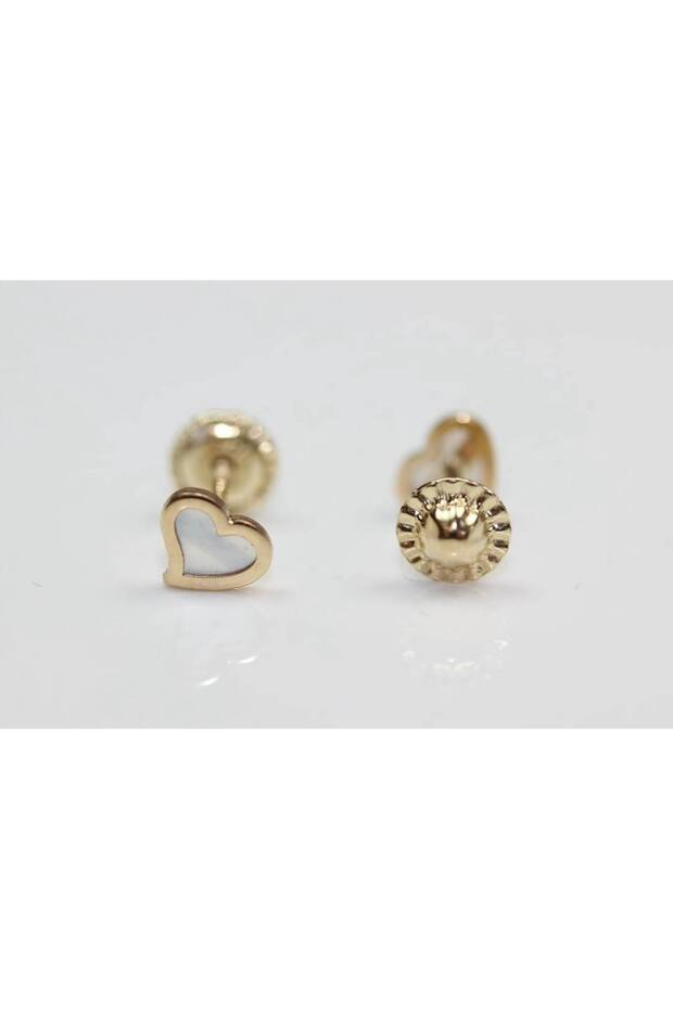 Gold Earrings - 2