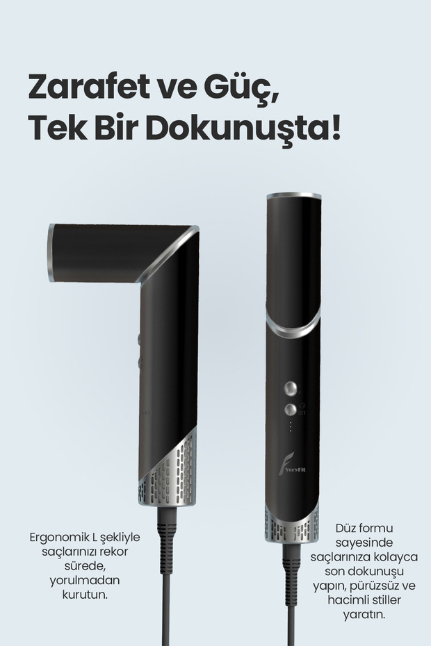 11 In 1 Multi Styler Hava Üflemeli Saç Şekillendirme Kurutma Çok Fonksiyonlu Ultra Set - 3