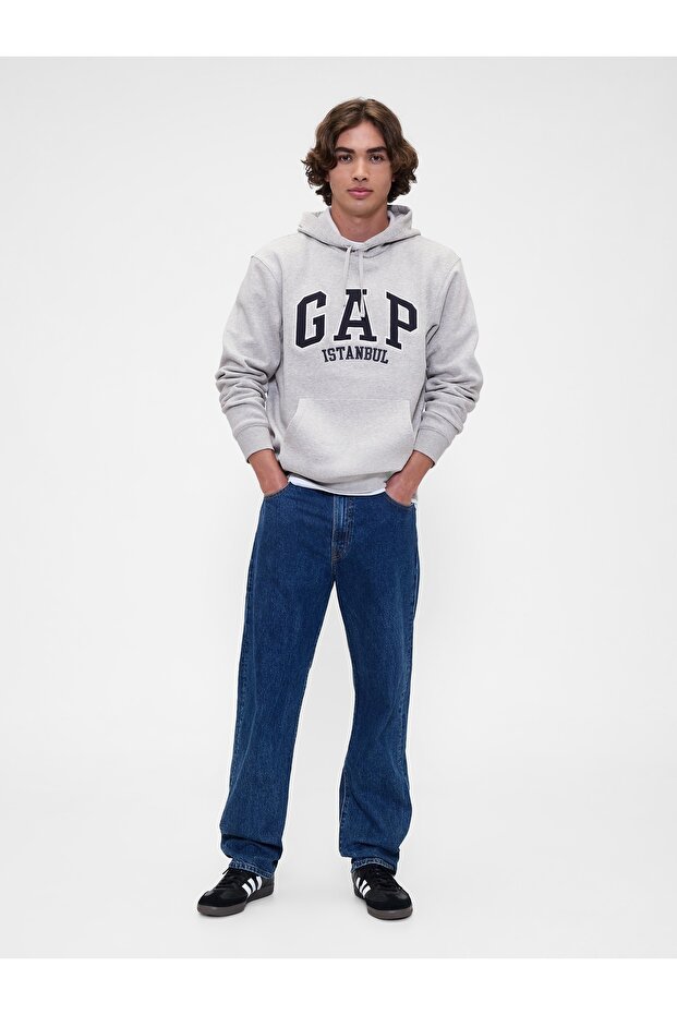 ErkekRelaxed Logo Sweatshirt - 5