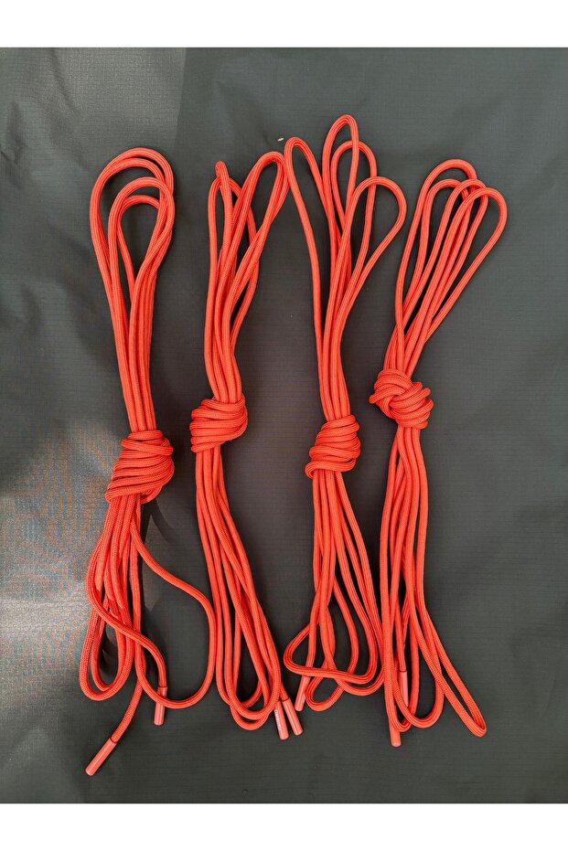 Çadır tarp gergi ipi turuncu (4 adet) - 1